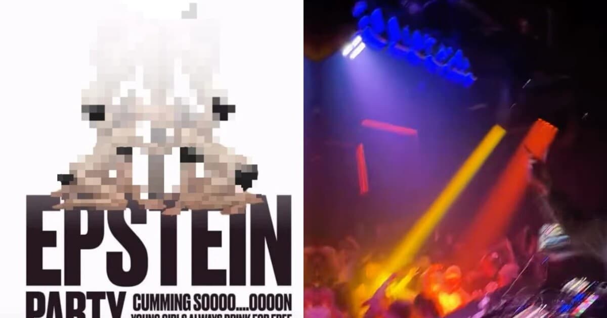 Žilinský klub vyvolal pobúrenie pozvánkou na "Epstein Party"
