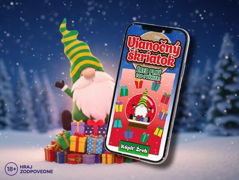 Rozbaľ si vianočnú výhru s TIPOSom do Štedrého dňa