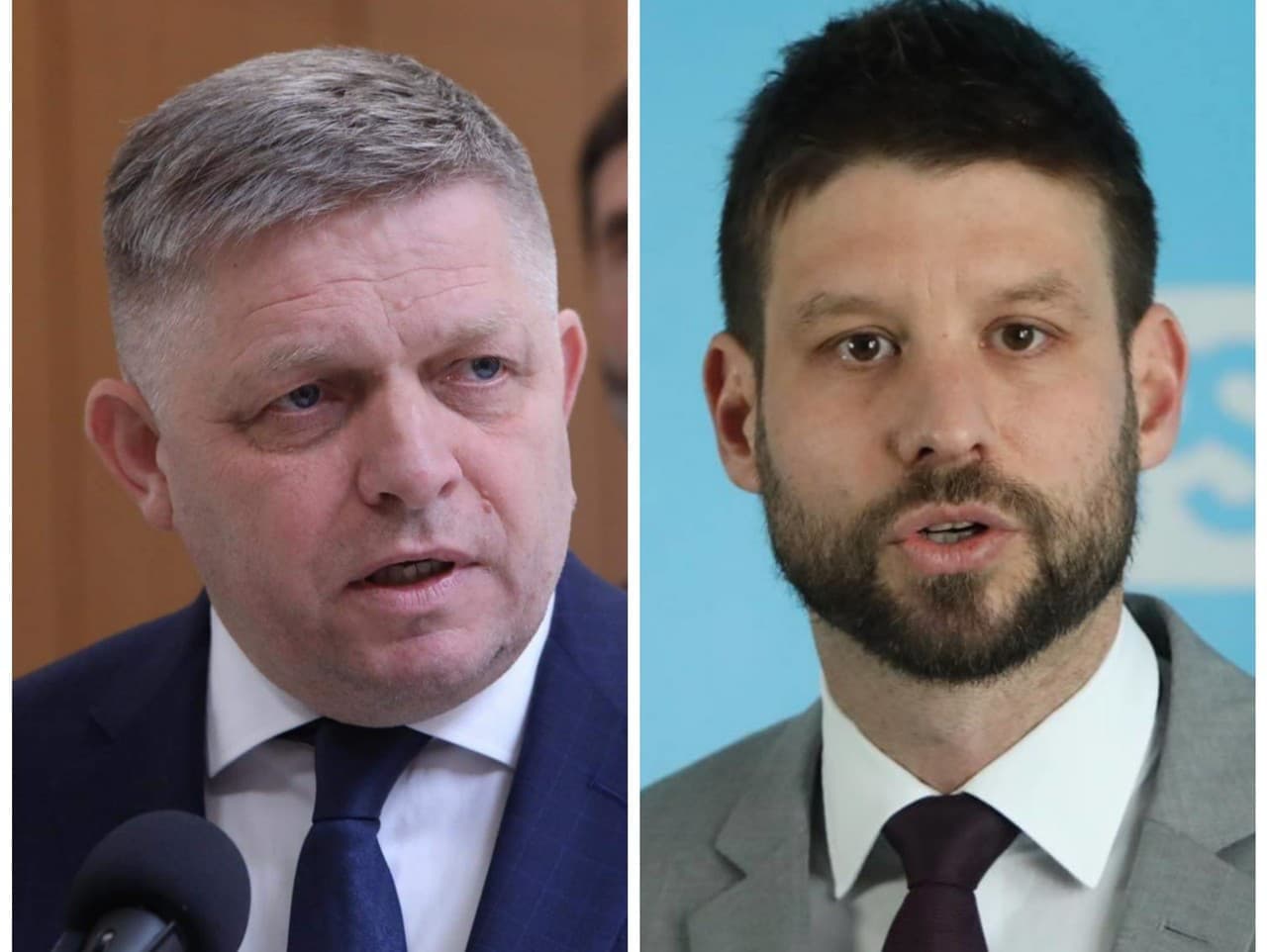 Fico a Šimečka: Politická hádka plná urážok a obvinení