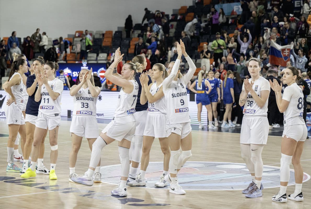 Slovenské basketbalistky bojujú o ME 2027: Nominácia zúžená na 14 hráčok