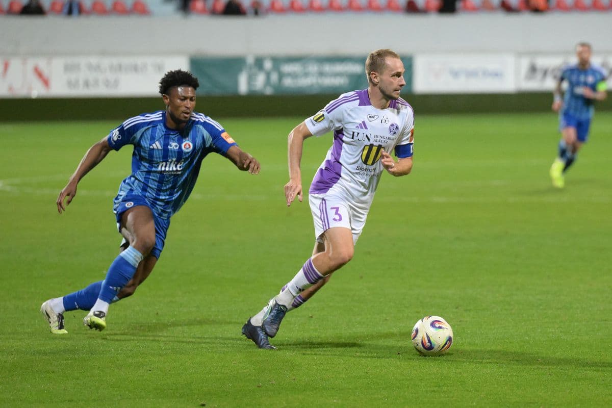 Slovan Bratislava zažil dramatickú výhru nad Komárnom