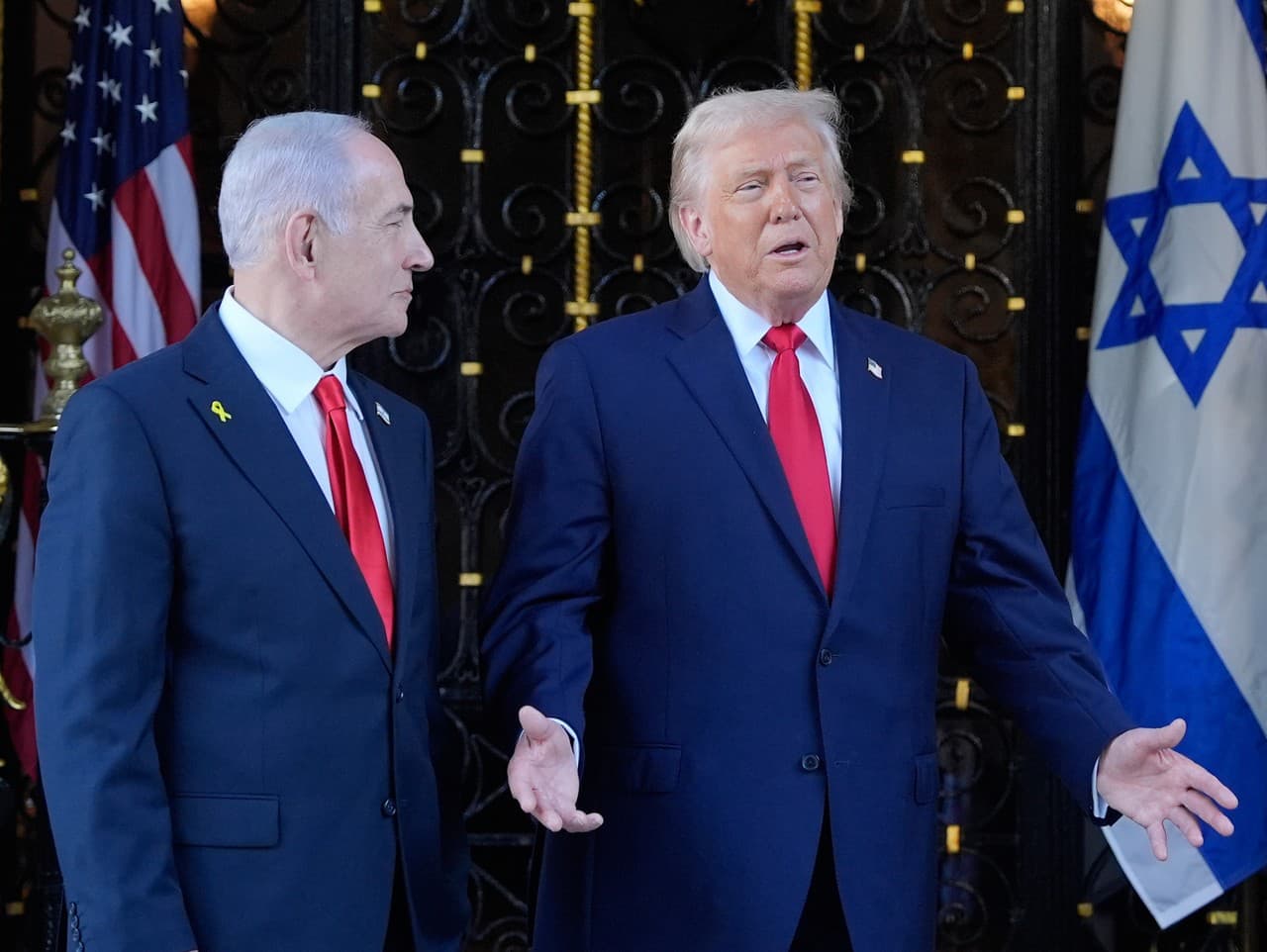 Netanjahu a Trump rokovali o Pásme Gazy na Floride
