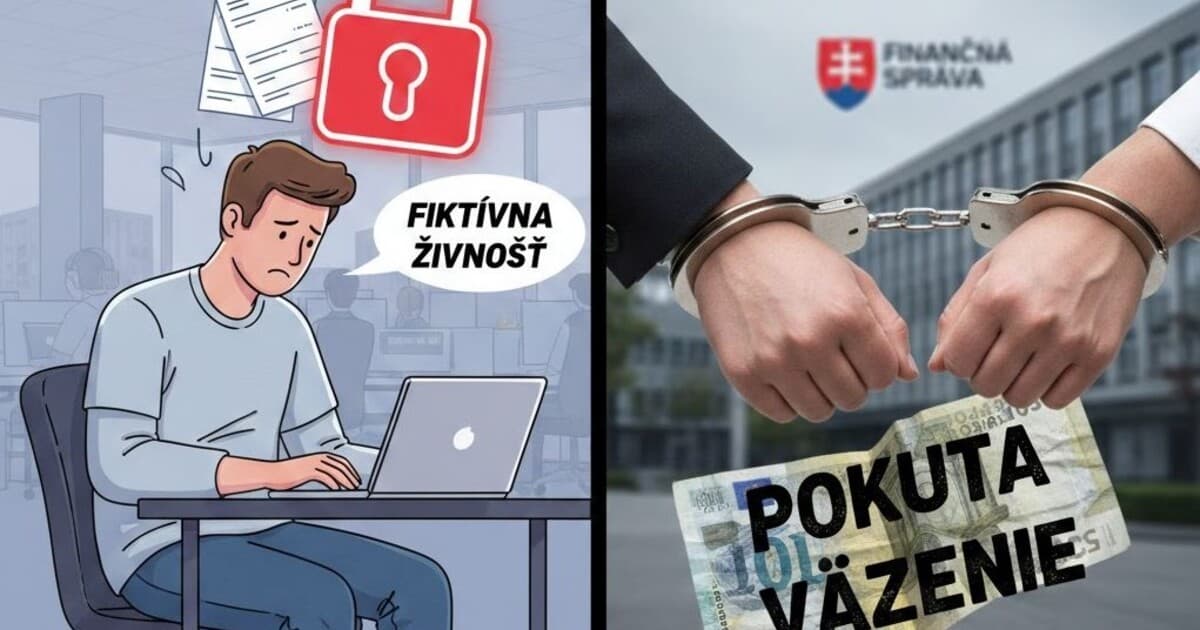 Fiktívne živnosti: Hrozby a následky pre podnikateľov na Slovensku