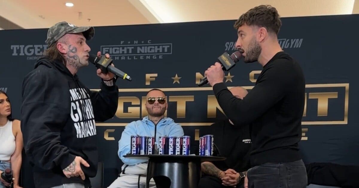 Tlačovka Fight Night Challenge 10: Napätie a potýčky v Eurovei