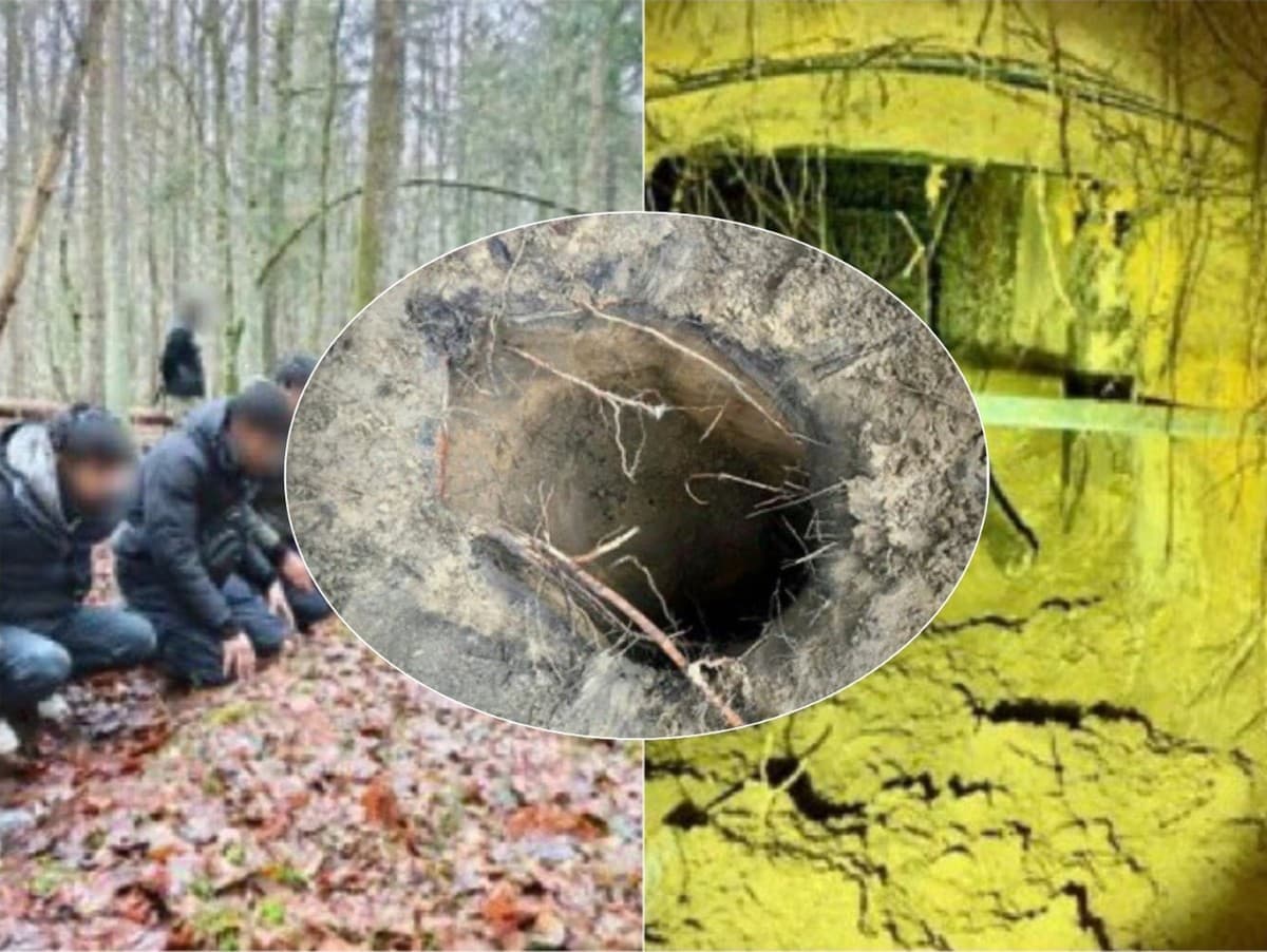 Na poľsko-bieloruskej hranici odhalili podzemný tunel pre migrantov