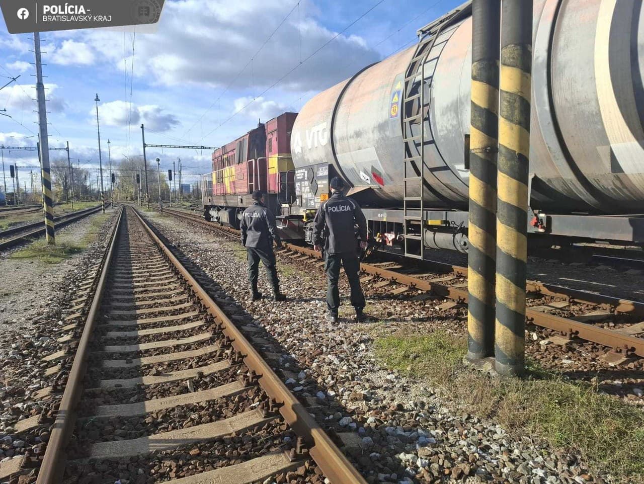 Polícia v Bratislave skontrolovala 36 vlakov a 71 osôb