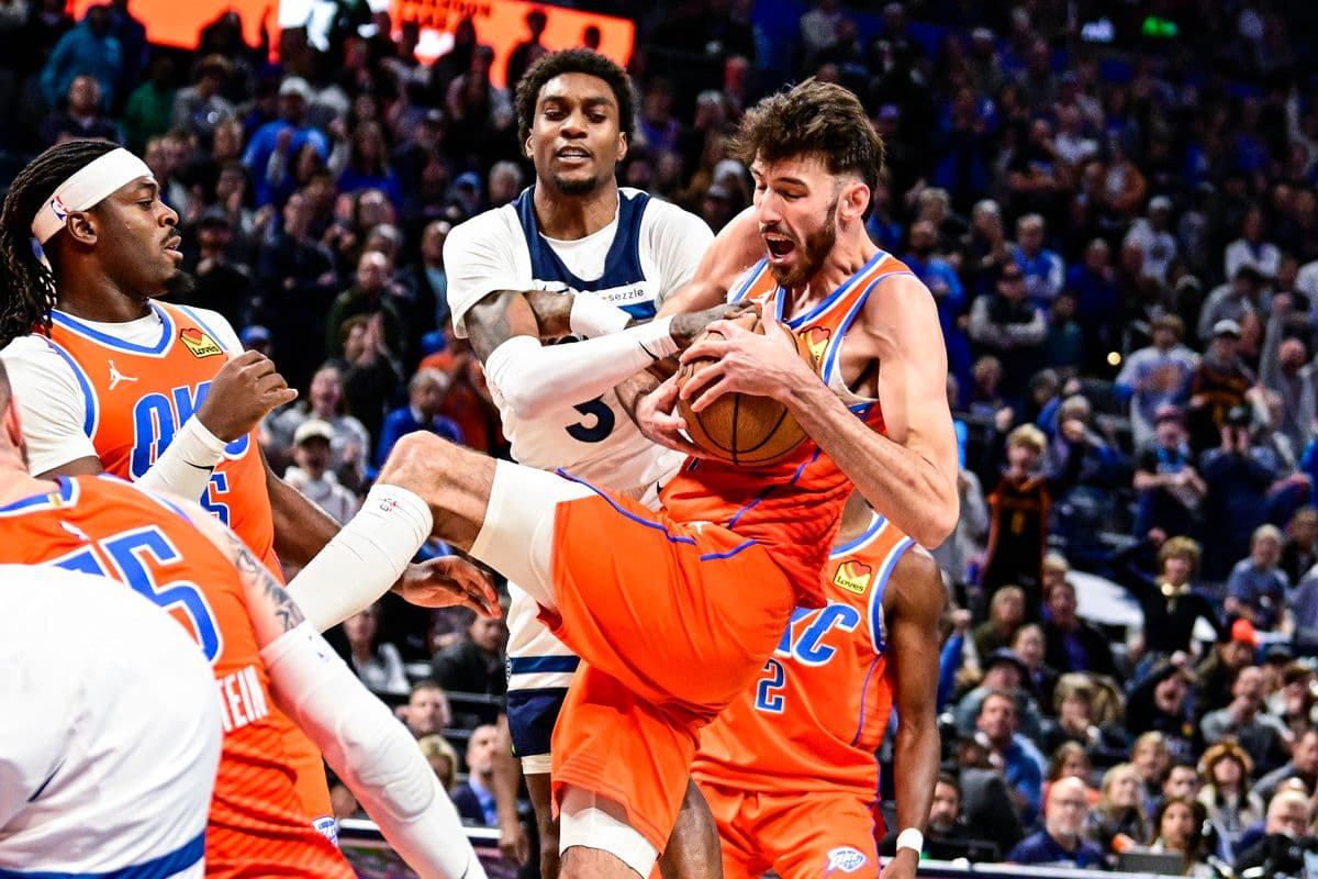 Oklahoma Thunder pokračuje vo víťaznom ťažení, Detroit padol po 13 zápasoch