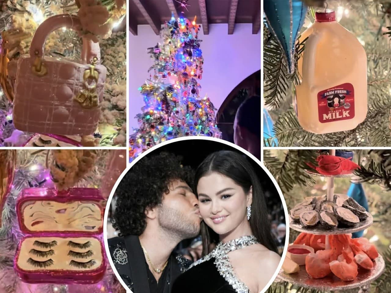 Bizarre Vianoce Seleny Gomez a Bennyho Blanca: Dva stromčeky plné prekvapení