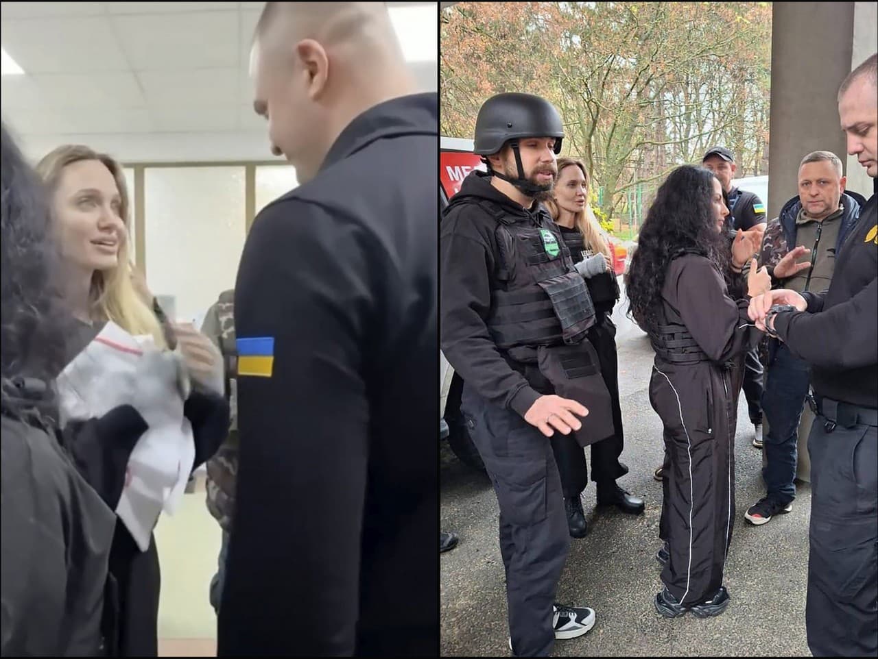 Angelina Jolie na Ukrajine: Nečakaná návšteva a vojenský incident